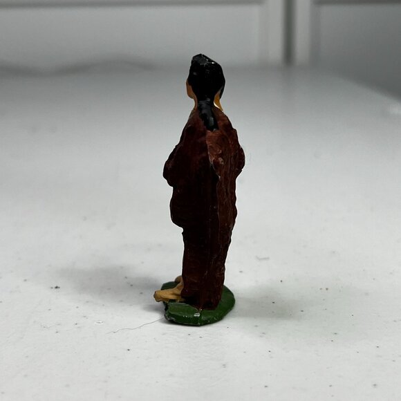 Vintage Metal Native American Thanksgiving Village 2 1/2" Figurine - Picture 8 of 9